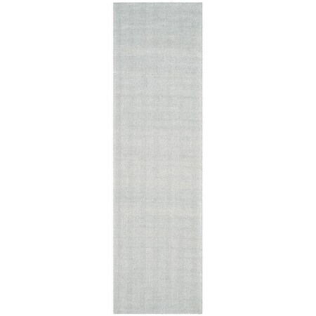 Safavieh Marbella Runner Hand Woven Rug, Light Blue - 2 ft.-3 in. x 8 ft. MRB721B-28